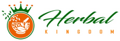 The Herbal Kingdom logo edited so the text is side on